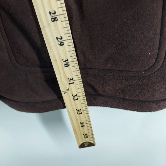 Utex Design Faux Suede Sherpa Winter Coat size 2XL - Picture 3 of 10